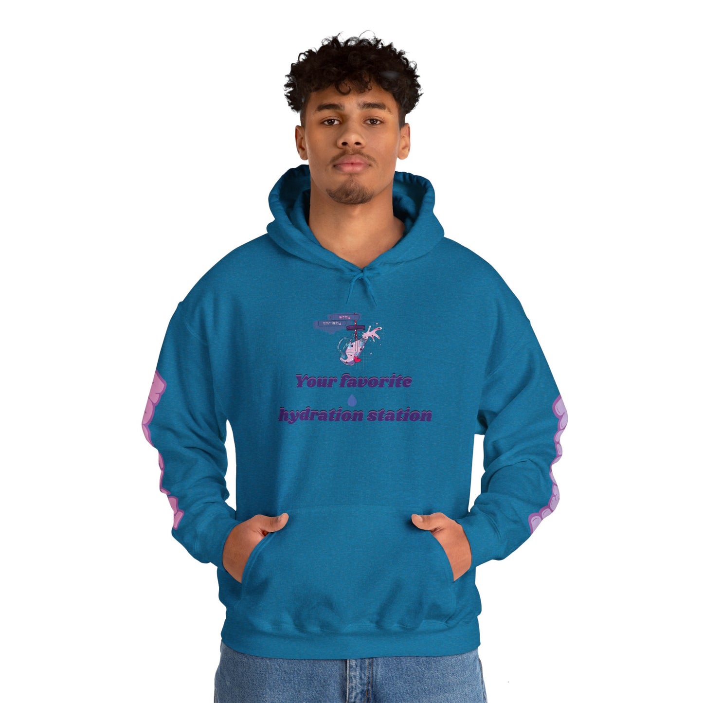 "Stay Thirsty" Hooded Sweatshirt