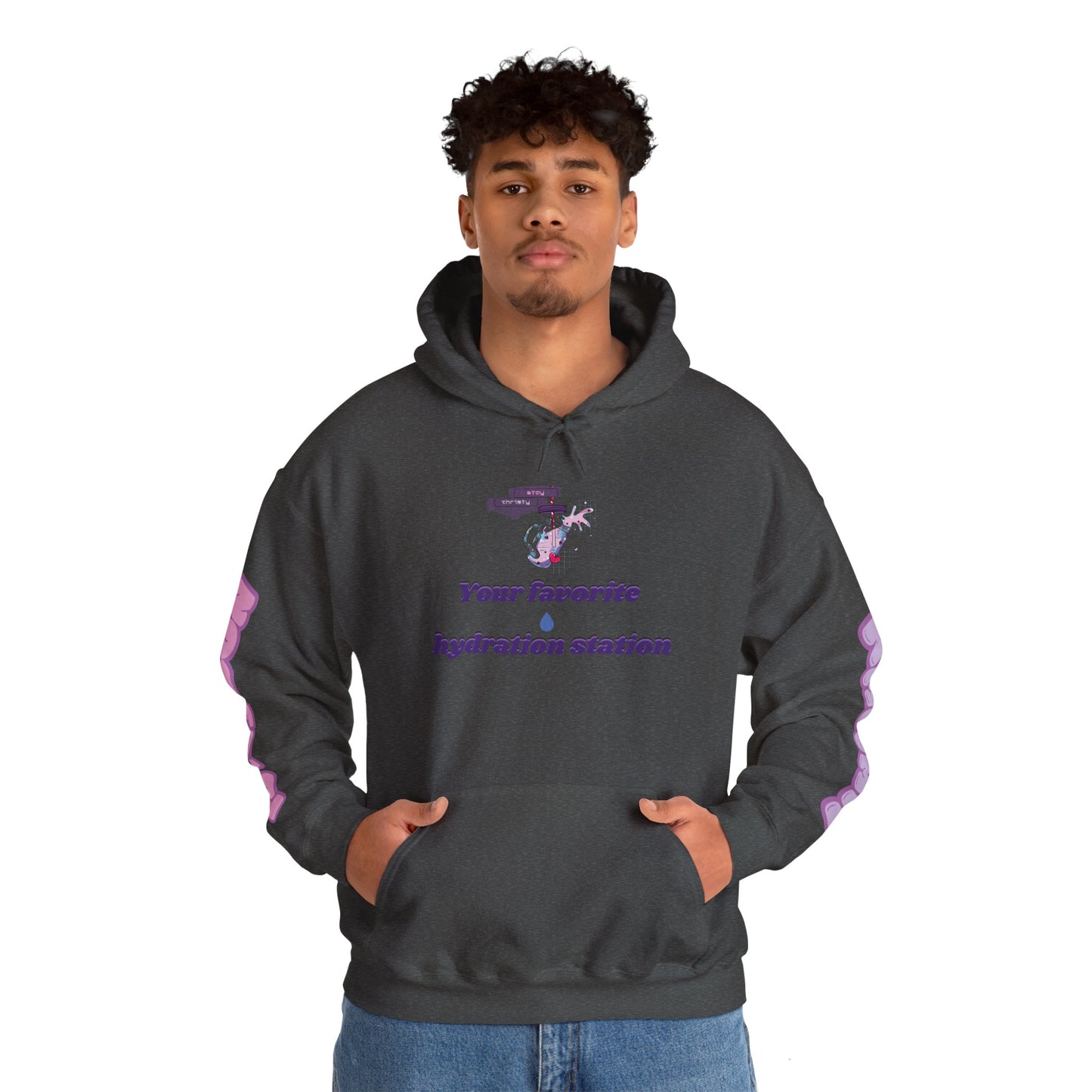 "Stay Thirsty" Hooded Sweatshirt