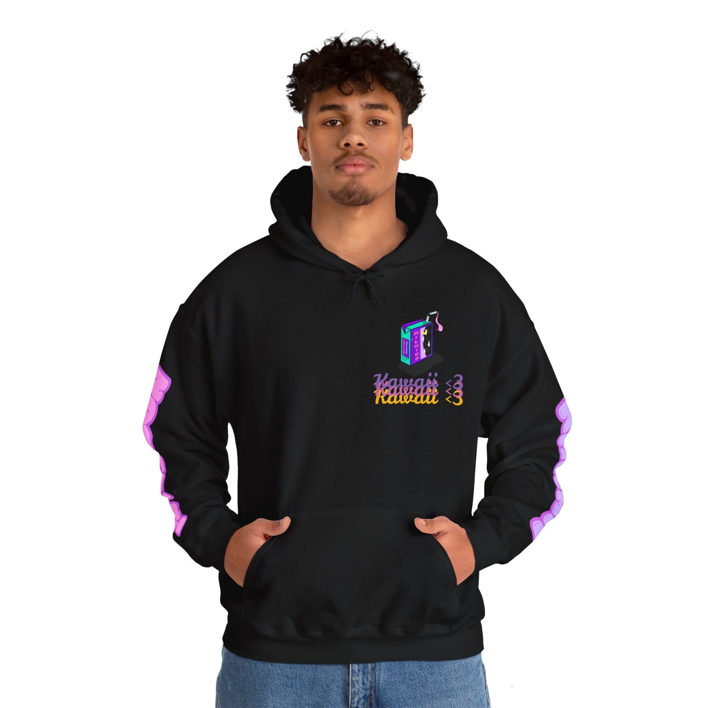 "Kawaii" Hooded Sweatshirt