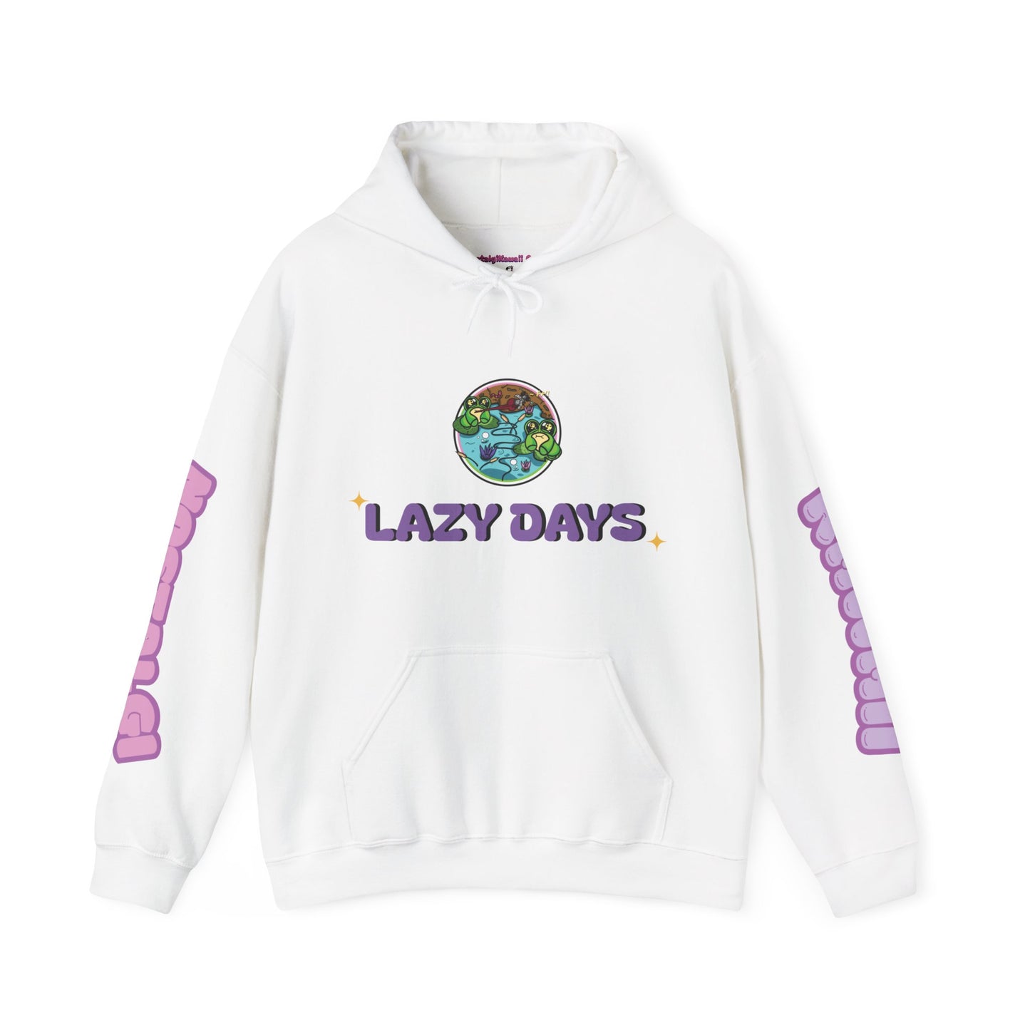 "Lazy Dayz" Hooded Sweatshirt