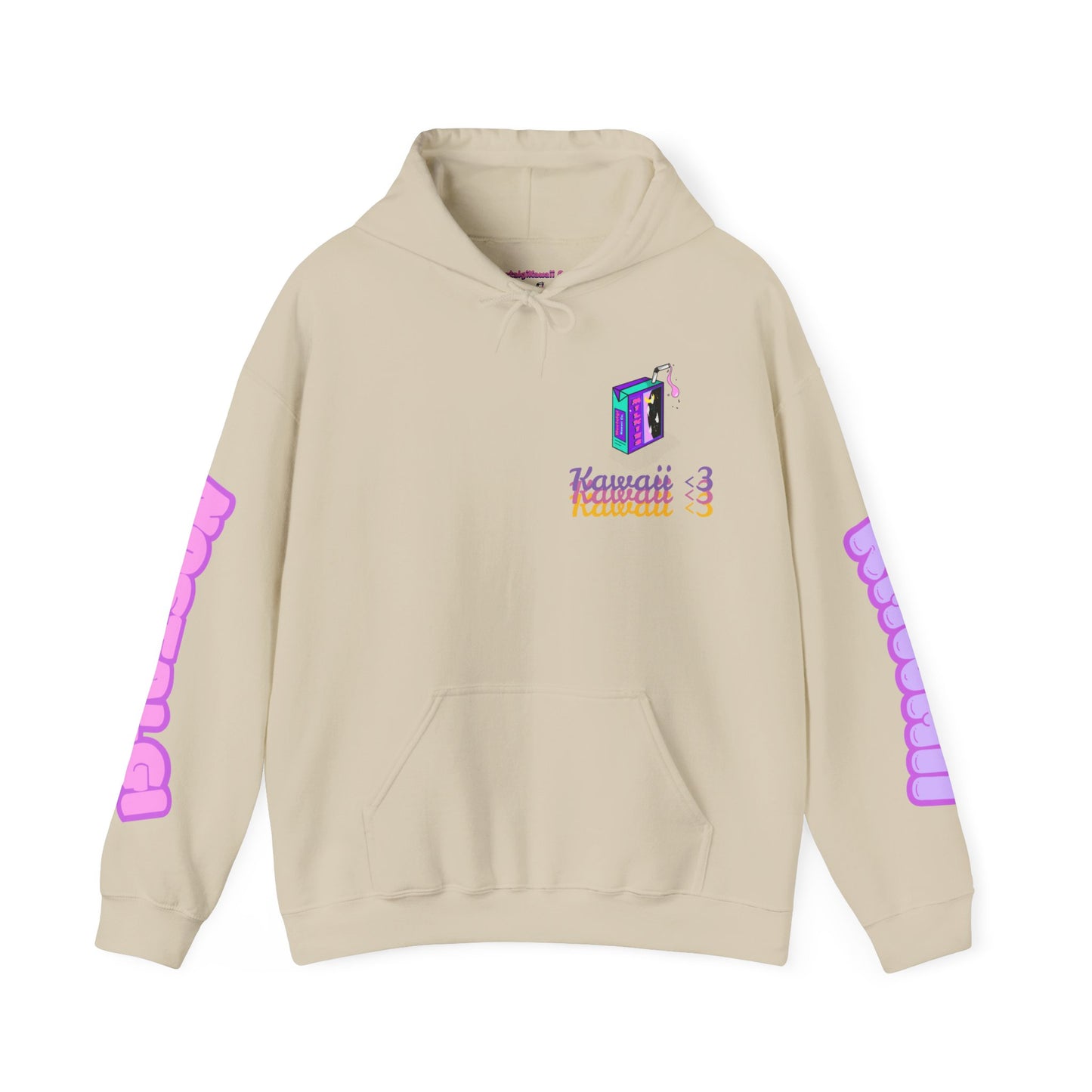 "Kawaii" Hooded Sweatshirt