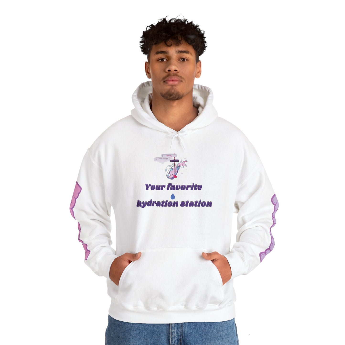 "Stay Thirsty" Hooded Sweatshirt