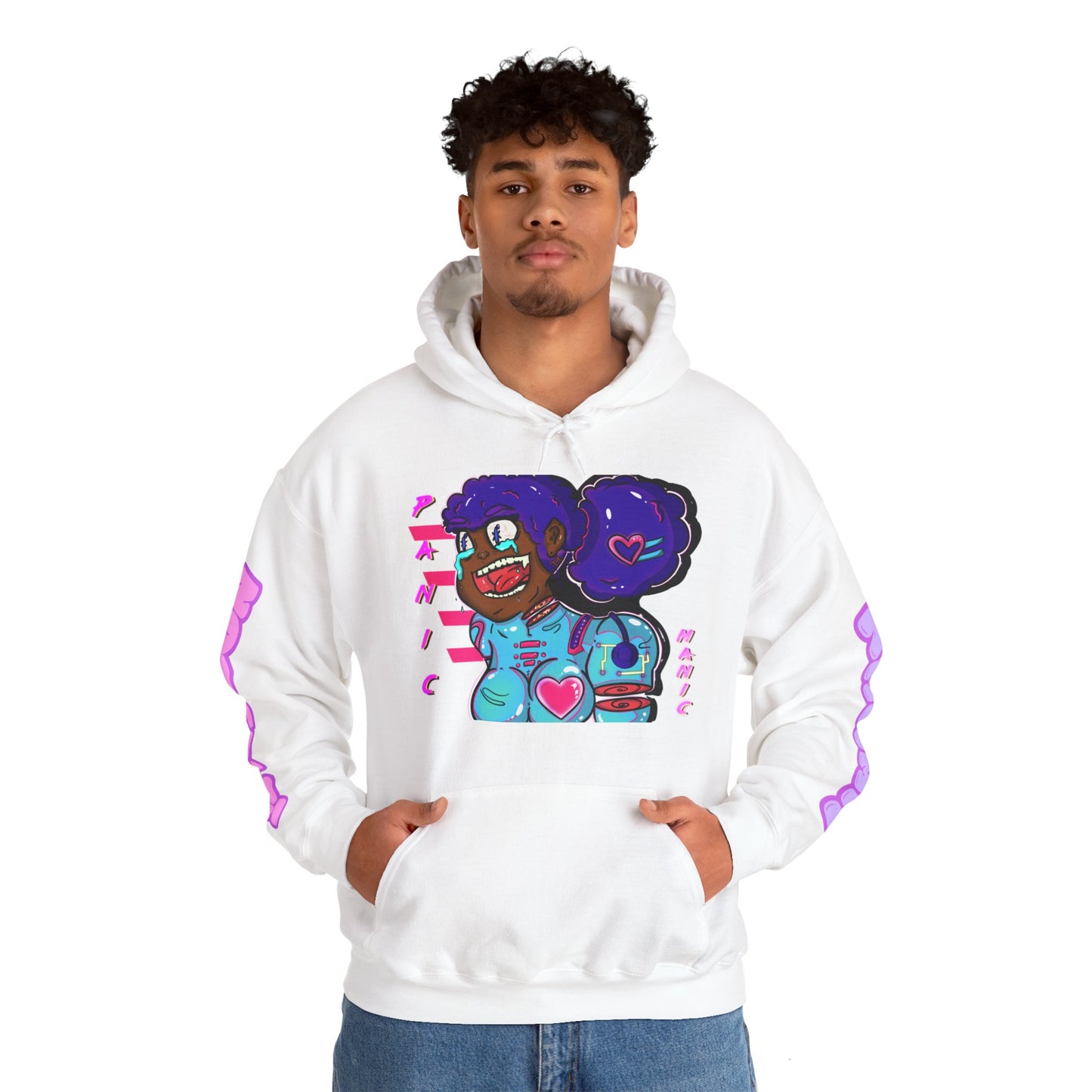 "Manic Panic" Hooded Sweatshirt