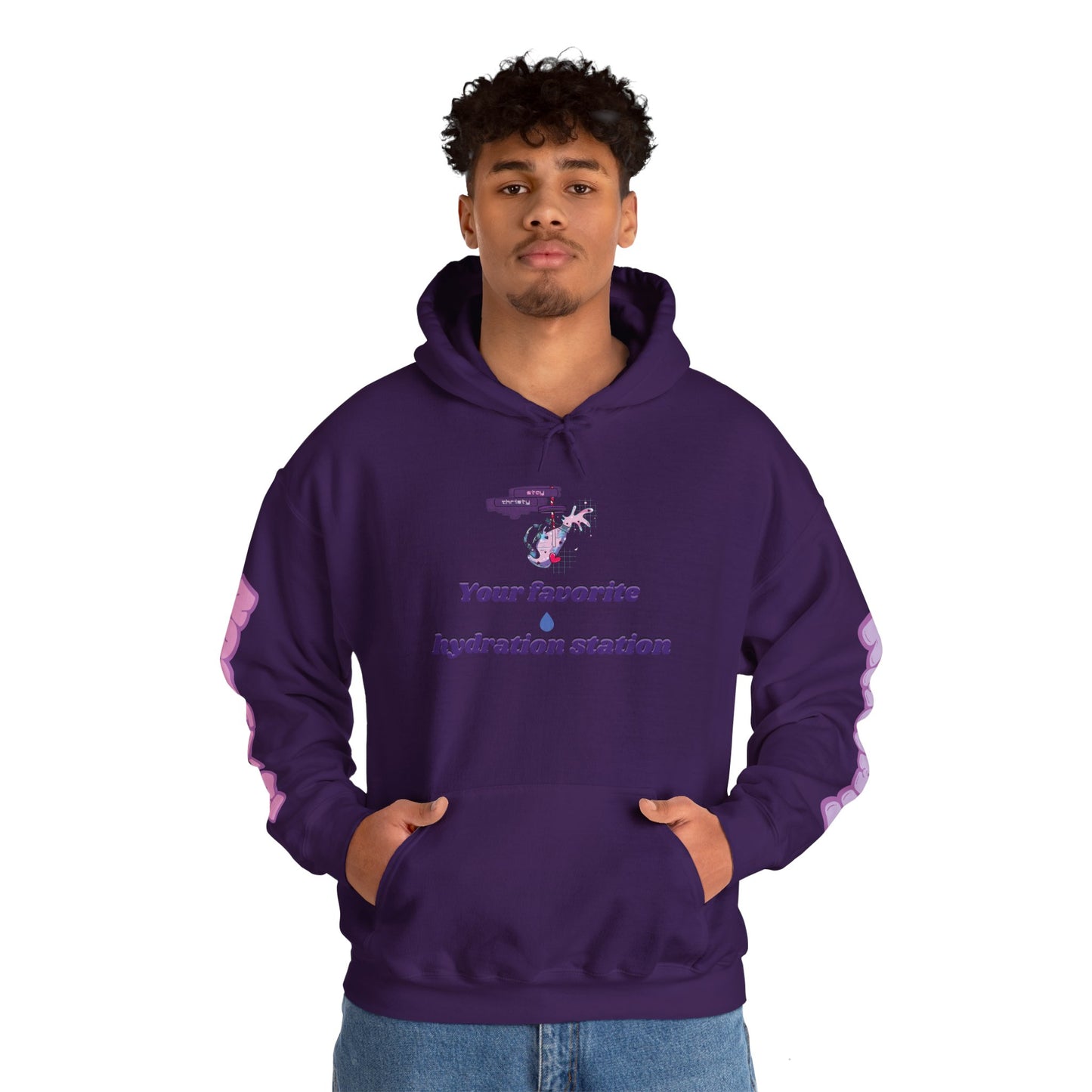 "Stay Thirsty" Hooded Sweatshirt