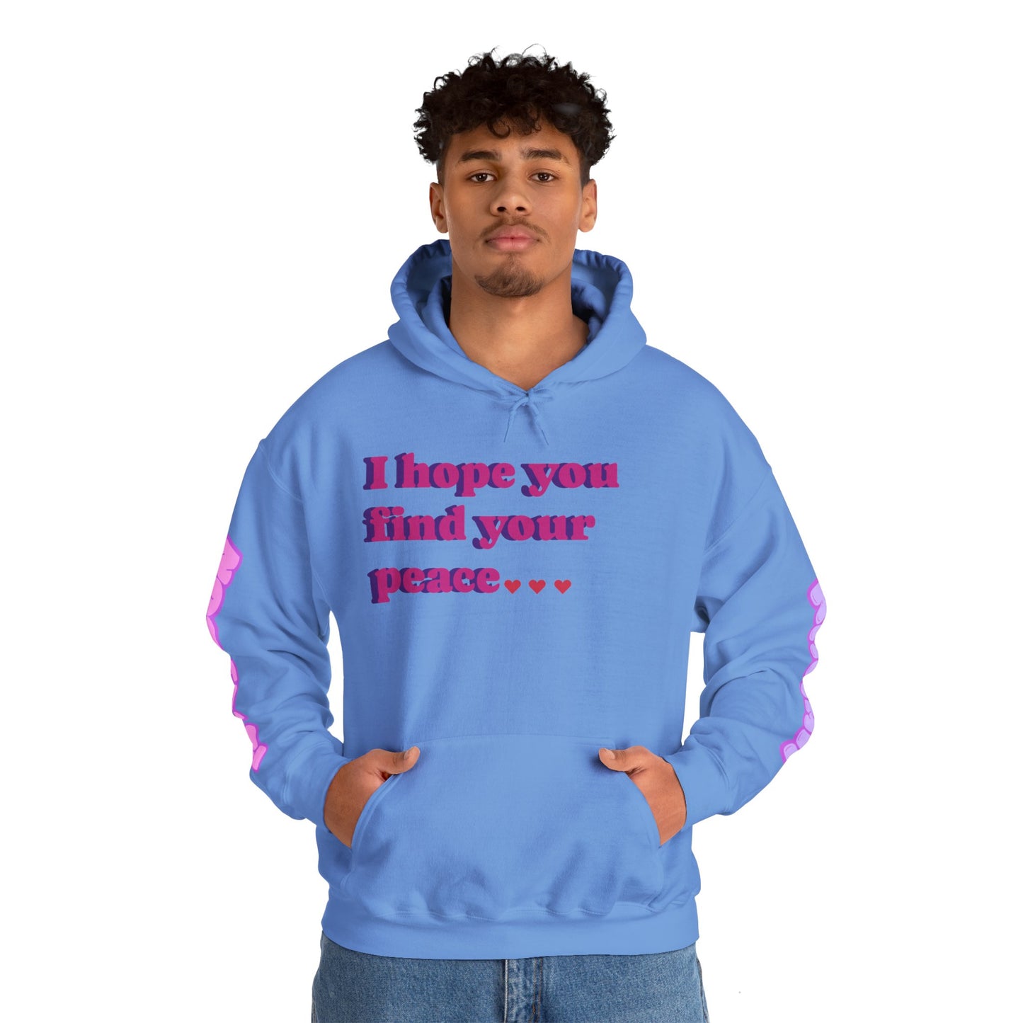 "Find Peace" Hooded Sweatshirt