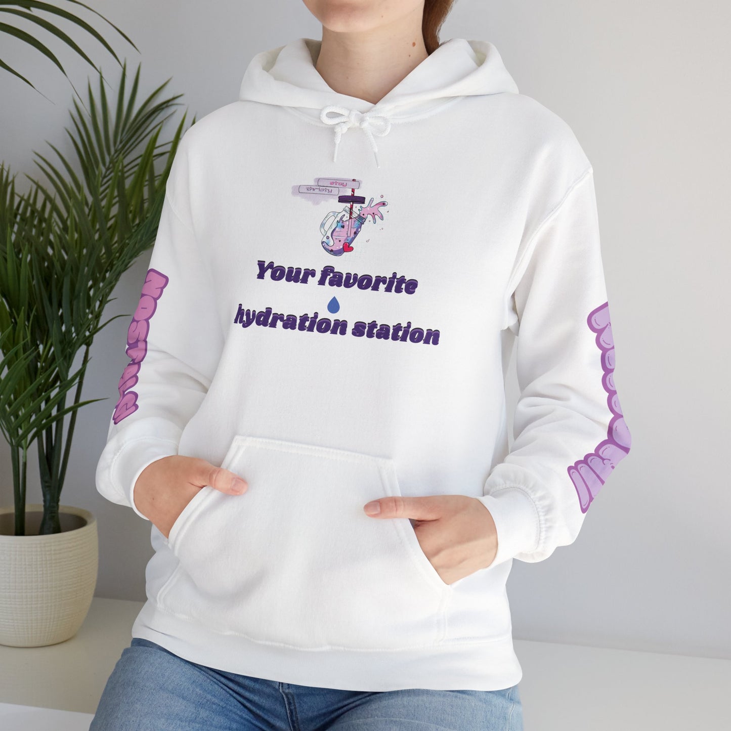 "Stay Thirsty" Hooded Sweatshirt