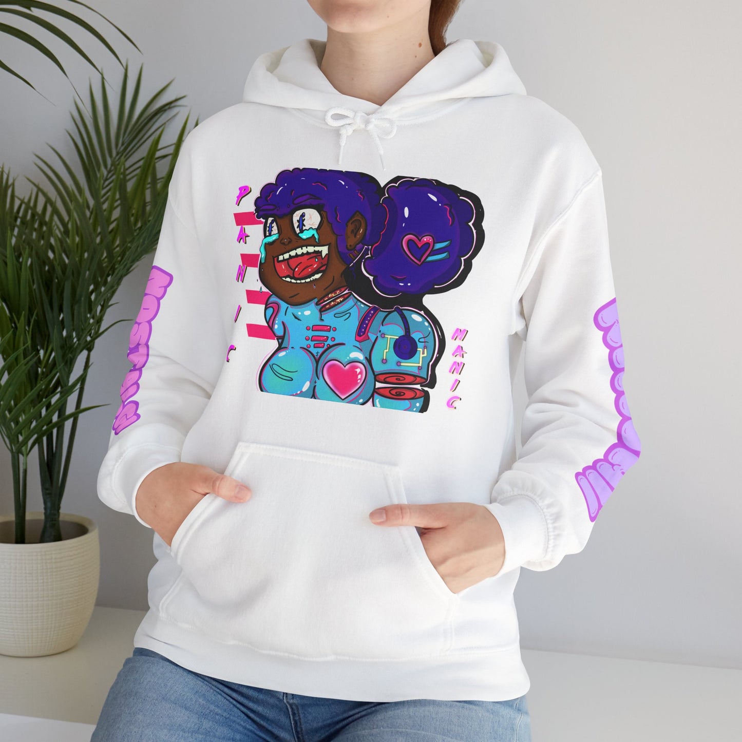 "Manic Panic" Hooded Sweatshirt