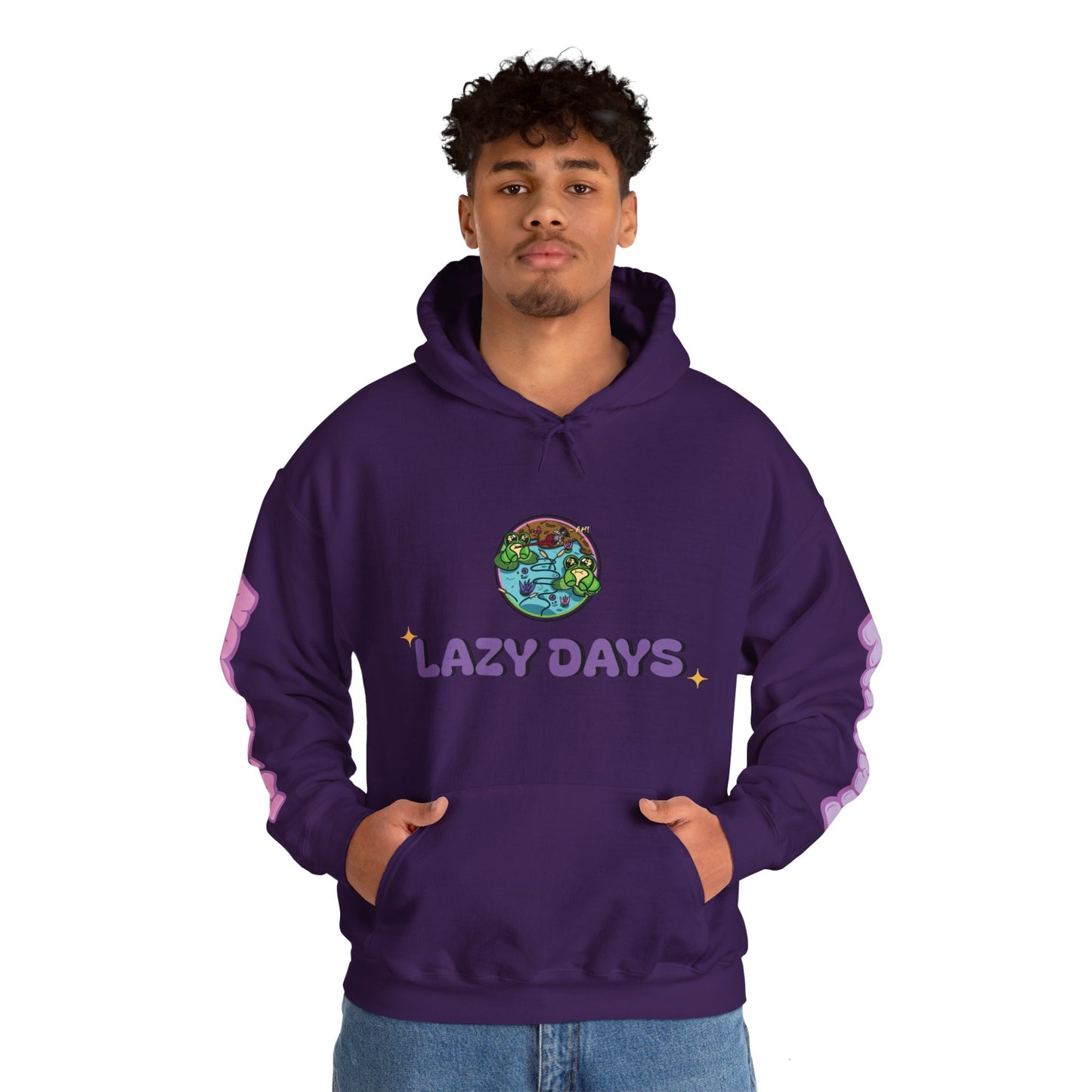 "Lazy Dayz" Hooded Sweatshirt