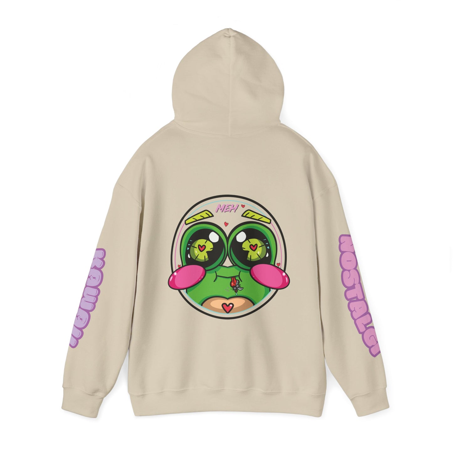 "I'll Do It Later Frog" Hooded Sweatshirt