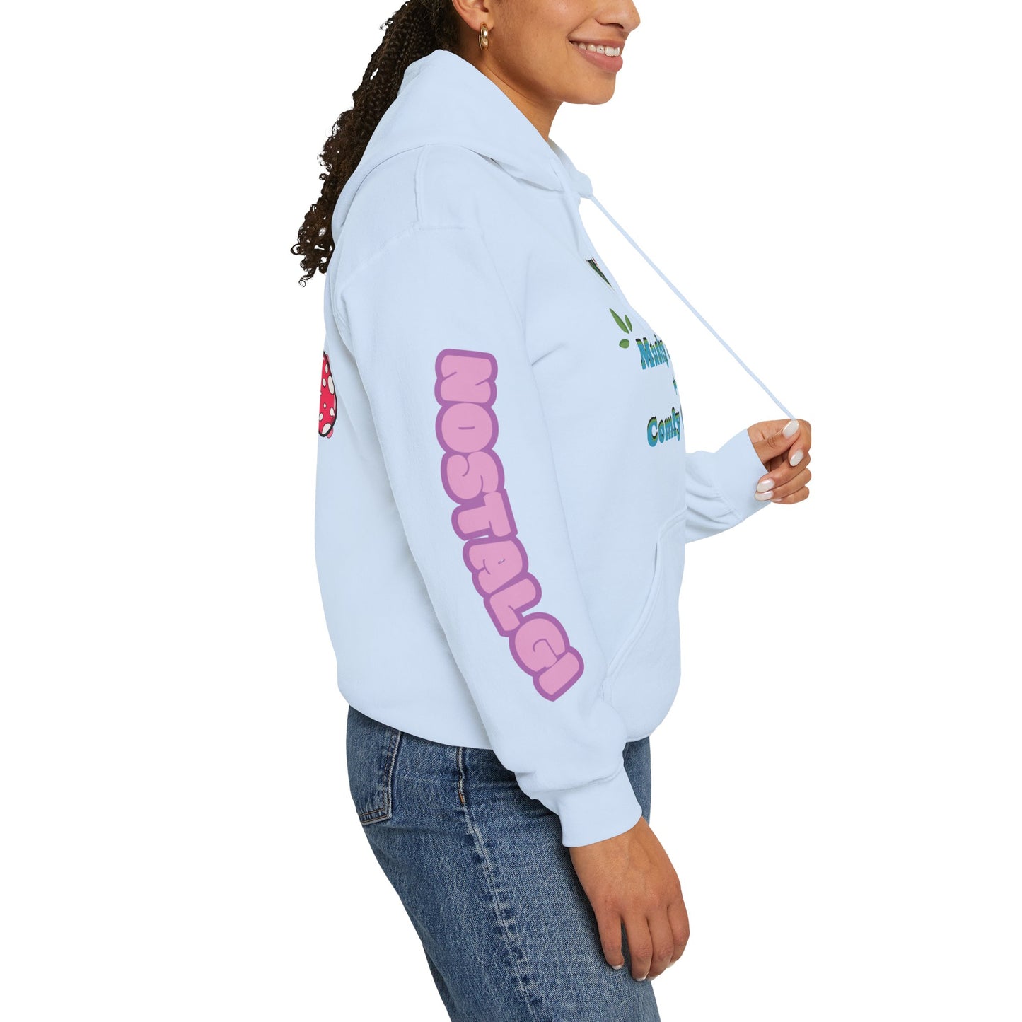 "Mushy Cutie" Hooded Sweatshirt