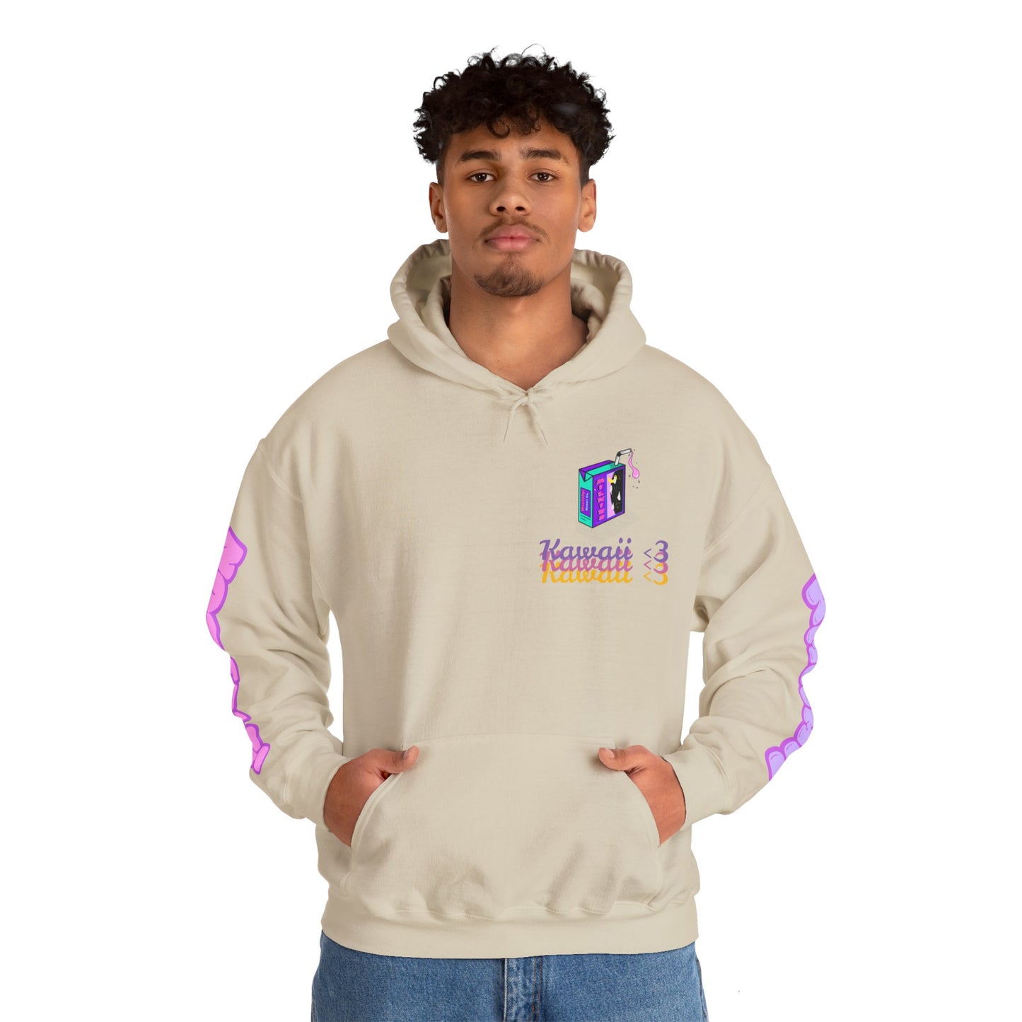 "Kawaii" Hooded Sweatshirt