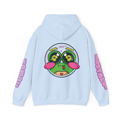 "I'll Do It Later Frog" Hooded Sweatshirt