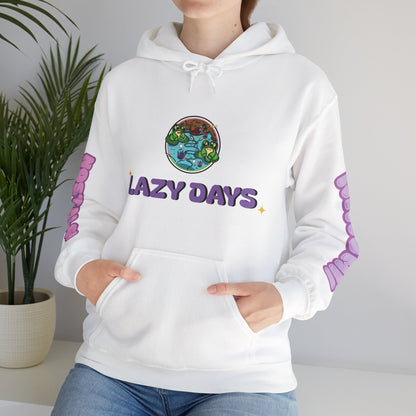 "Lazy Dayz" Hooded Sweatshirt