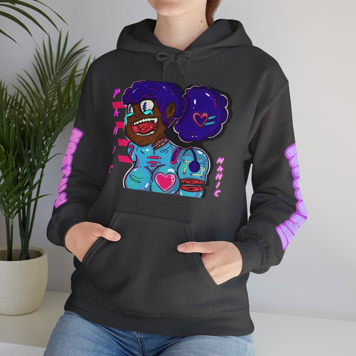 "Manic Panic" Hooded Sweatshirt