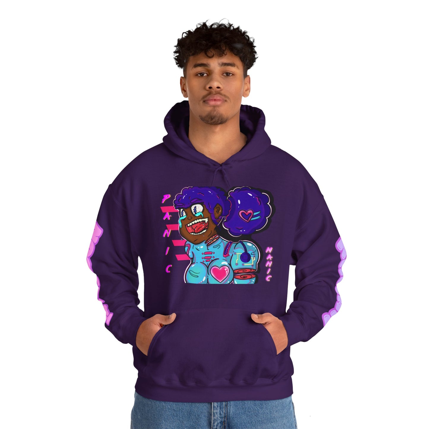 "Manic Panic" Hooded Sweatshirt