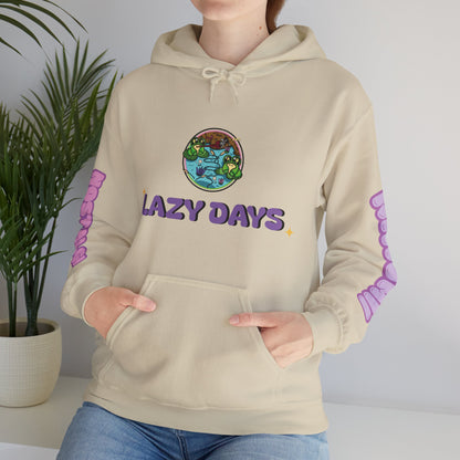 "Lazy Dayz" Hooded Sweatshirt