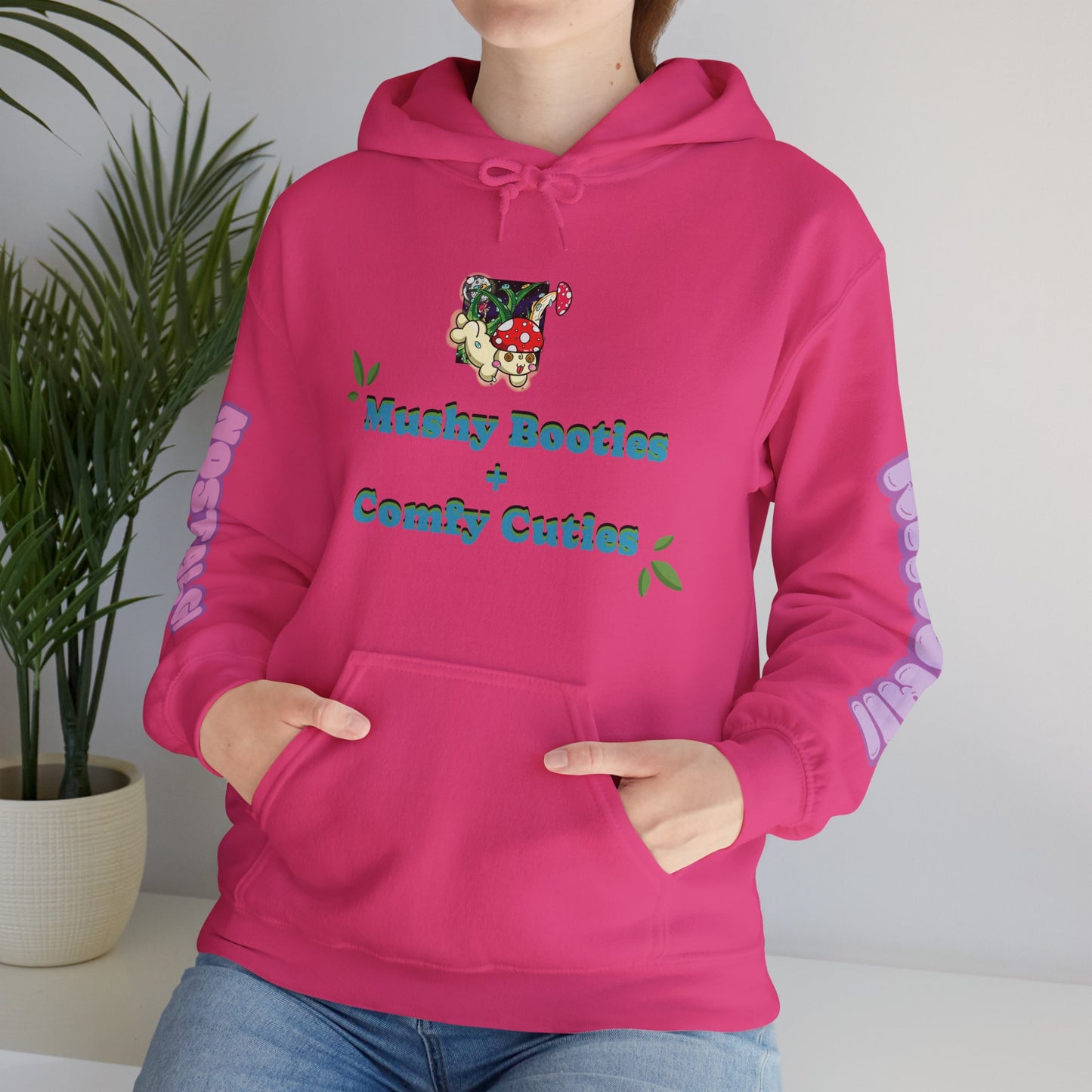 "Mushy Cutie" Hooded Sweatshirt