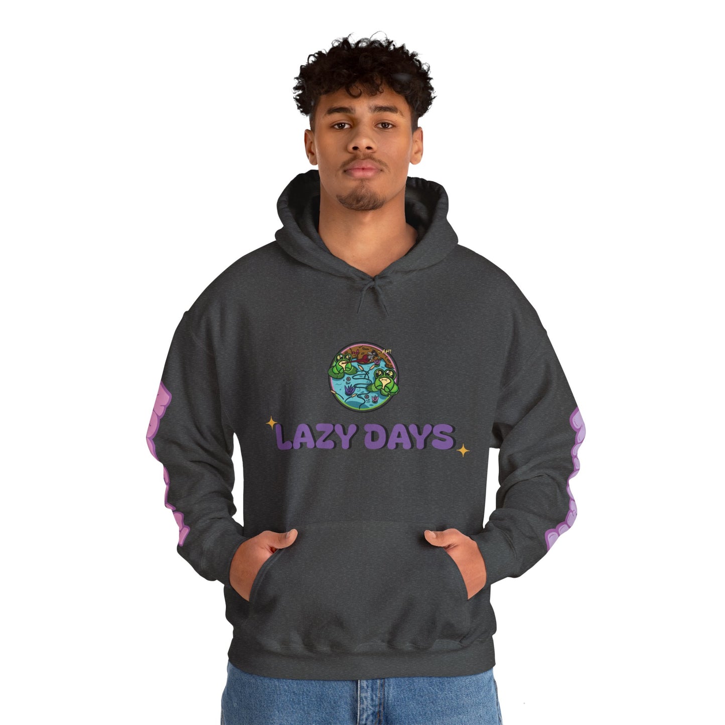 "Lazy Dayz" Hooded Sweatshirt