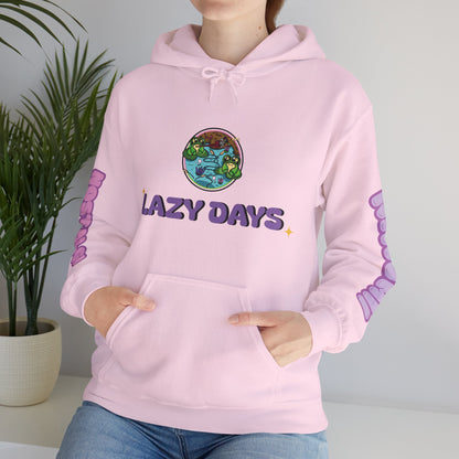 "Lazy Dayz" Hooded Sweatshirt