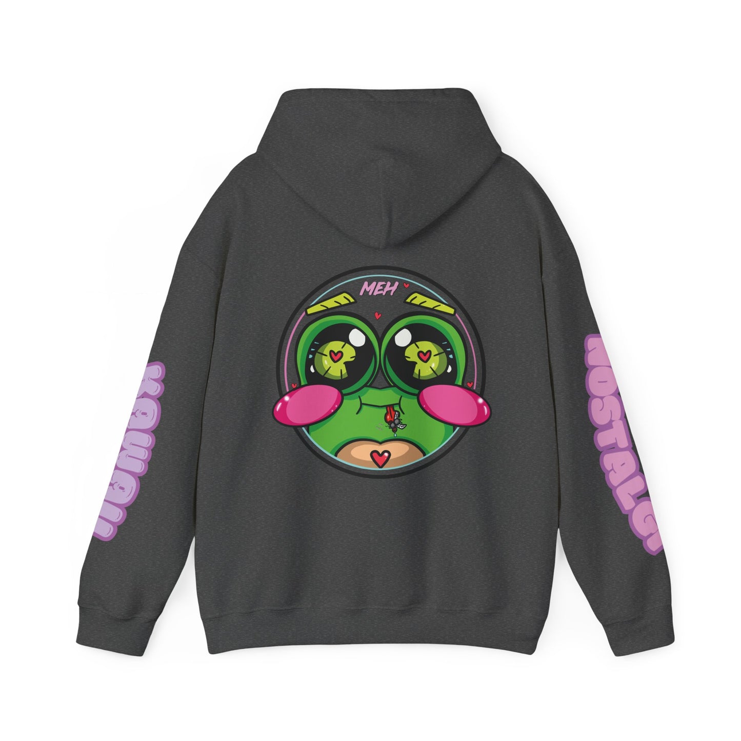 "I'll Do It Later Frog" Hooded Sweatshirt