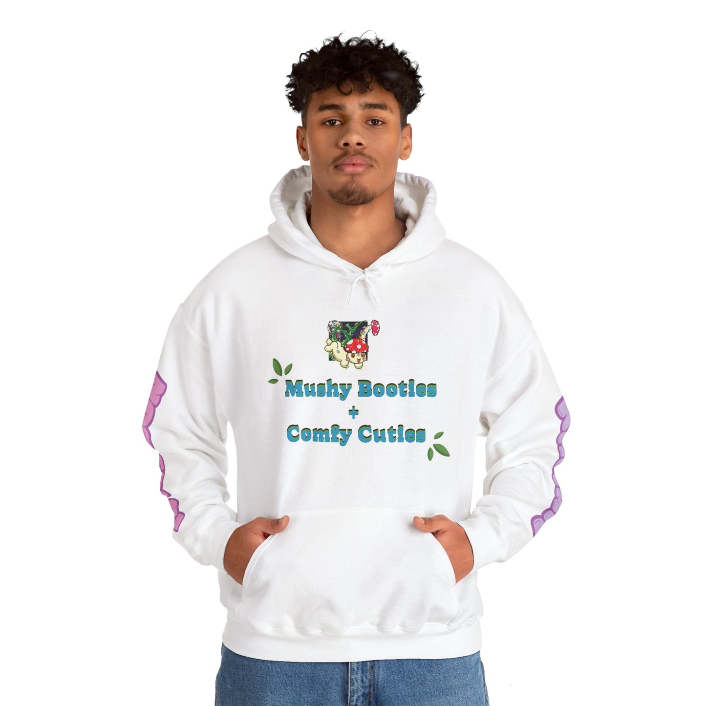 "Mushy Cutie" Hooded Sweatshirt