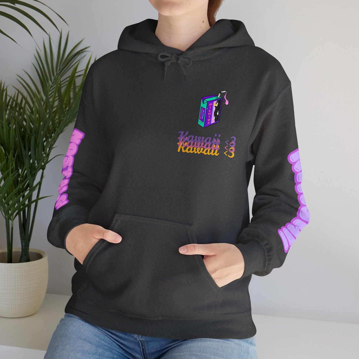 "Kawaii" Hooded Sweatshirt