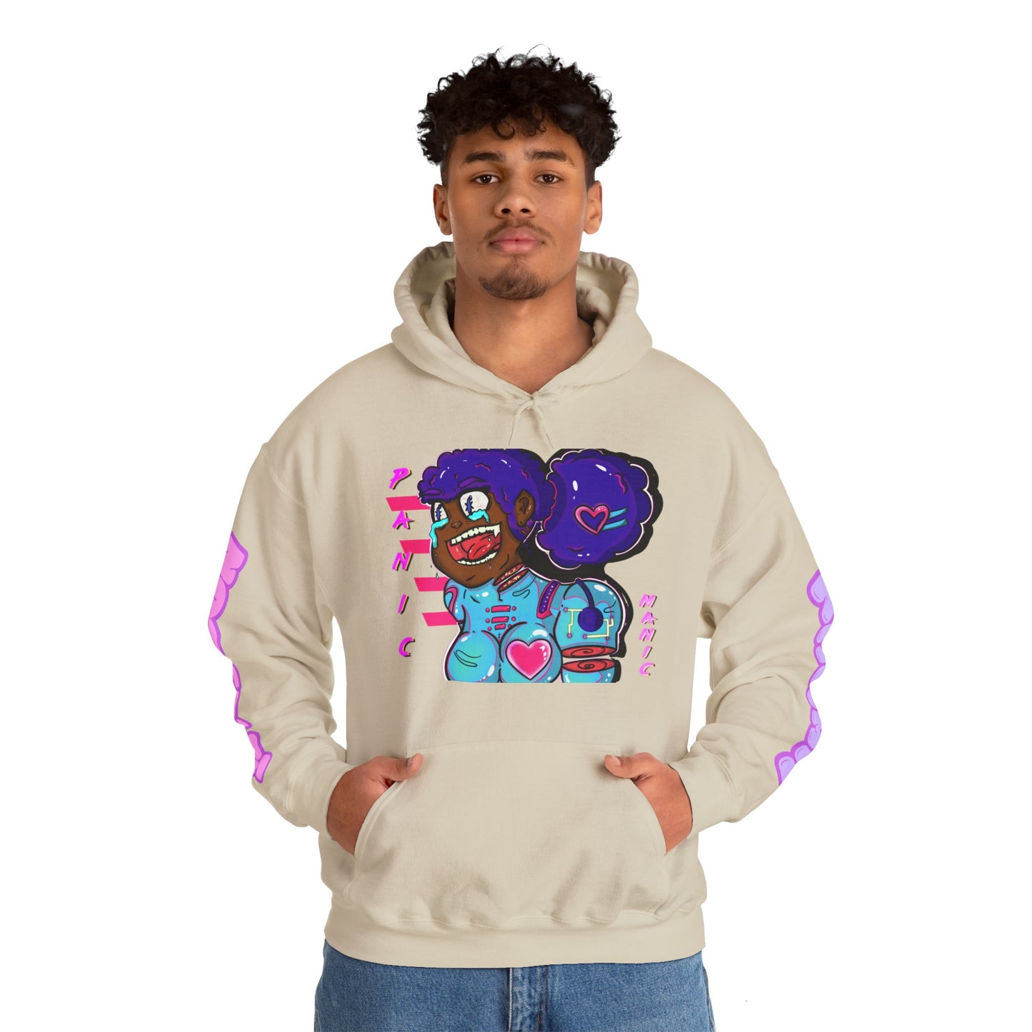 "Manic Panic" Hooded Sweatshirt