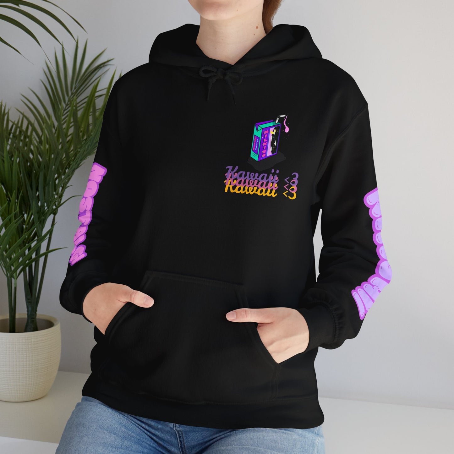 "Kawaii" Hooded Sweatshirt