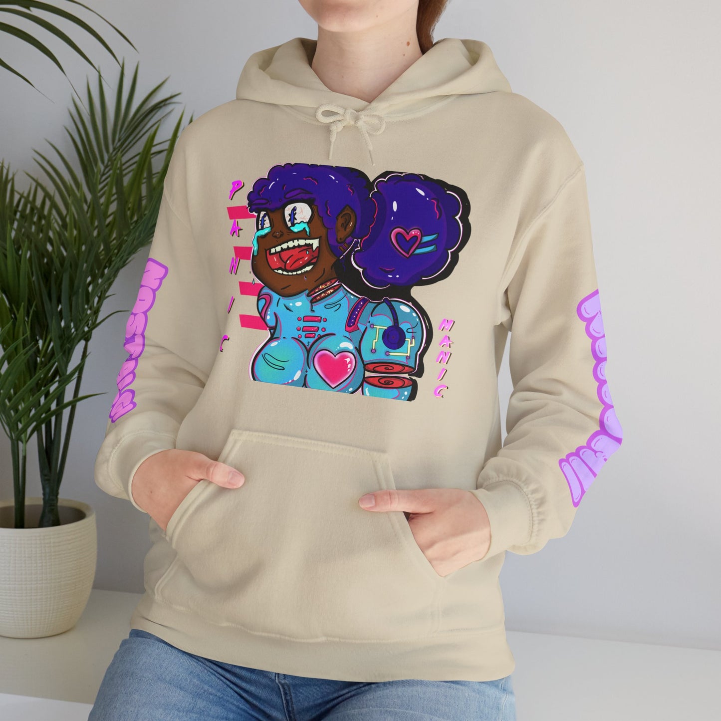 "Manic Panic" Hooded Sweatshirt