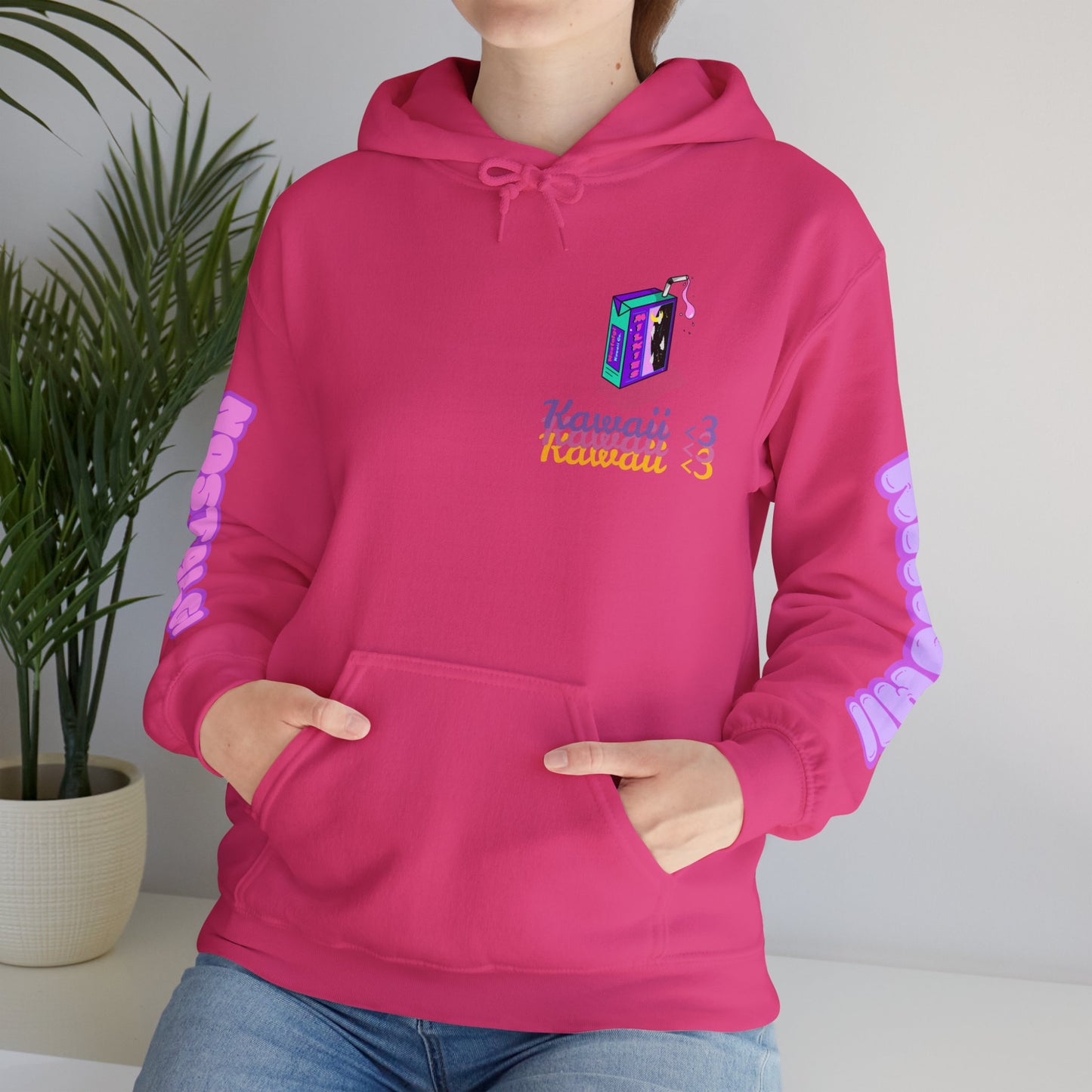 "Kawaii" Hooded Sweatshirt